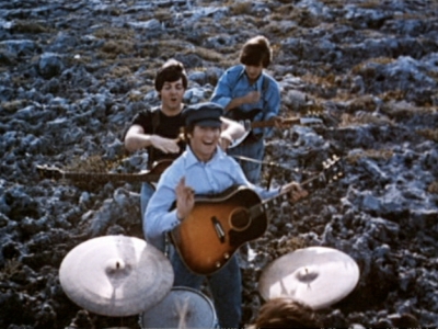 Immagine tratta dal tour dei Beatles in America