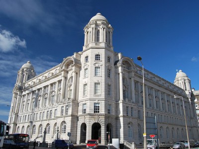 Facciata del Port of Liverpool Building