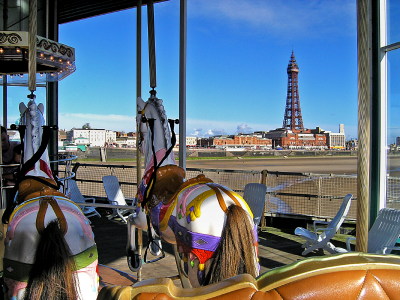 Veduta di Blackpool